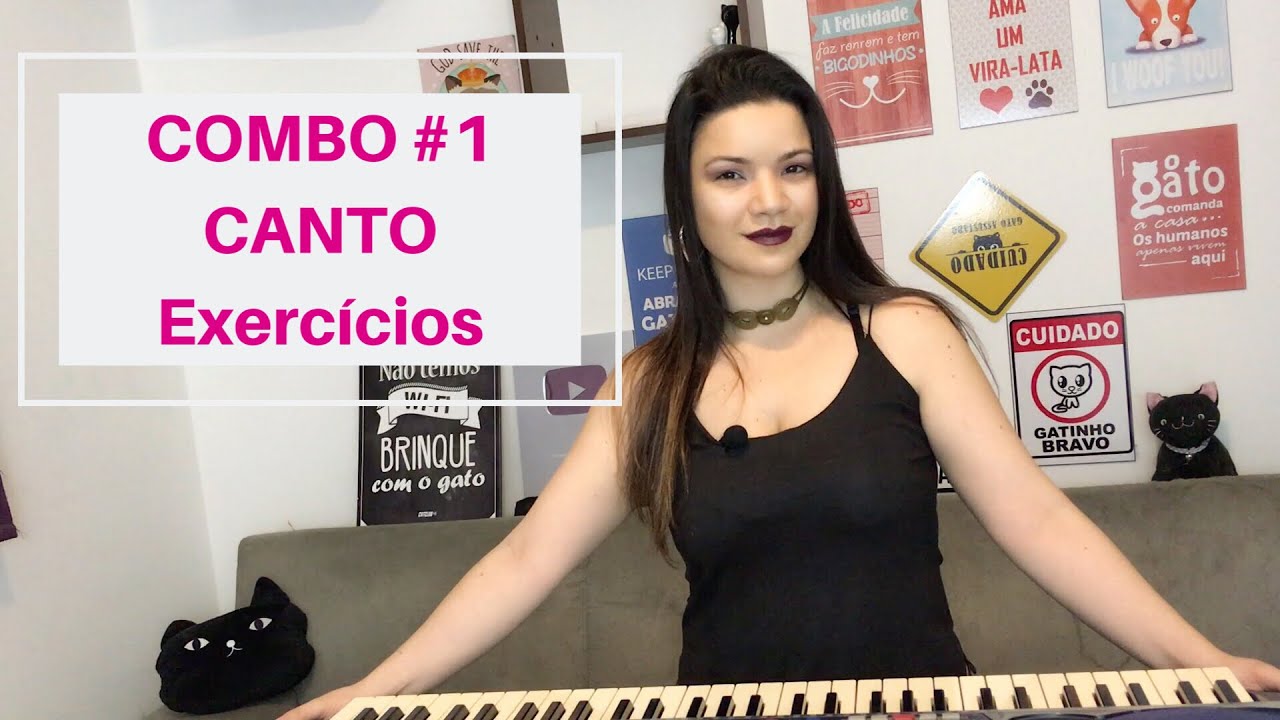 COMBO #1 - CANTO EXERCÍCIOS 