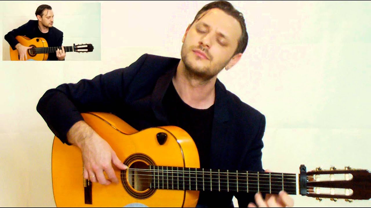 Entre dos aguas by Paco de Lucía (rumba flamenco instrumental guitar cover)