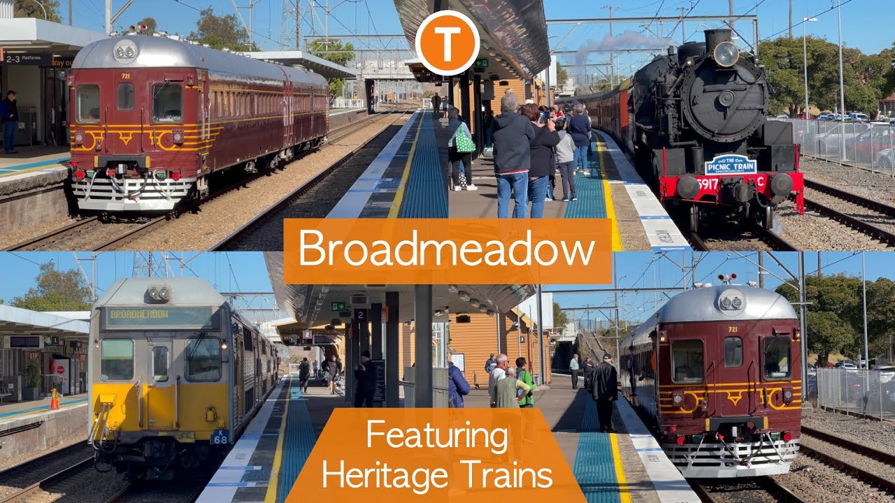 Transport for Sydney Vlog 644: Broadmeadow Part 2 - Featuring Heritage Trains