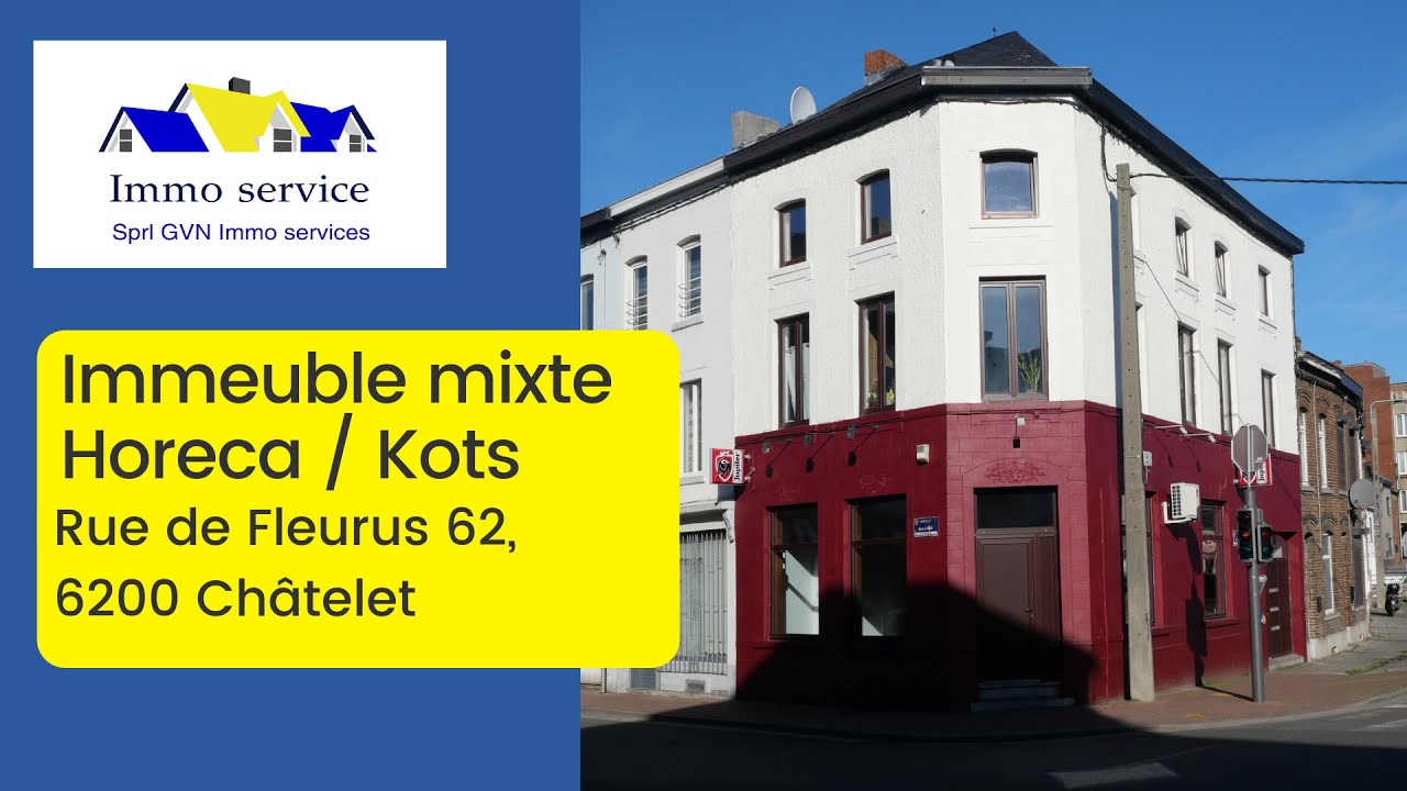 Immeuble commercial mixte &agrave; vendre