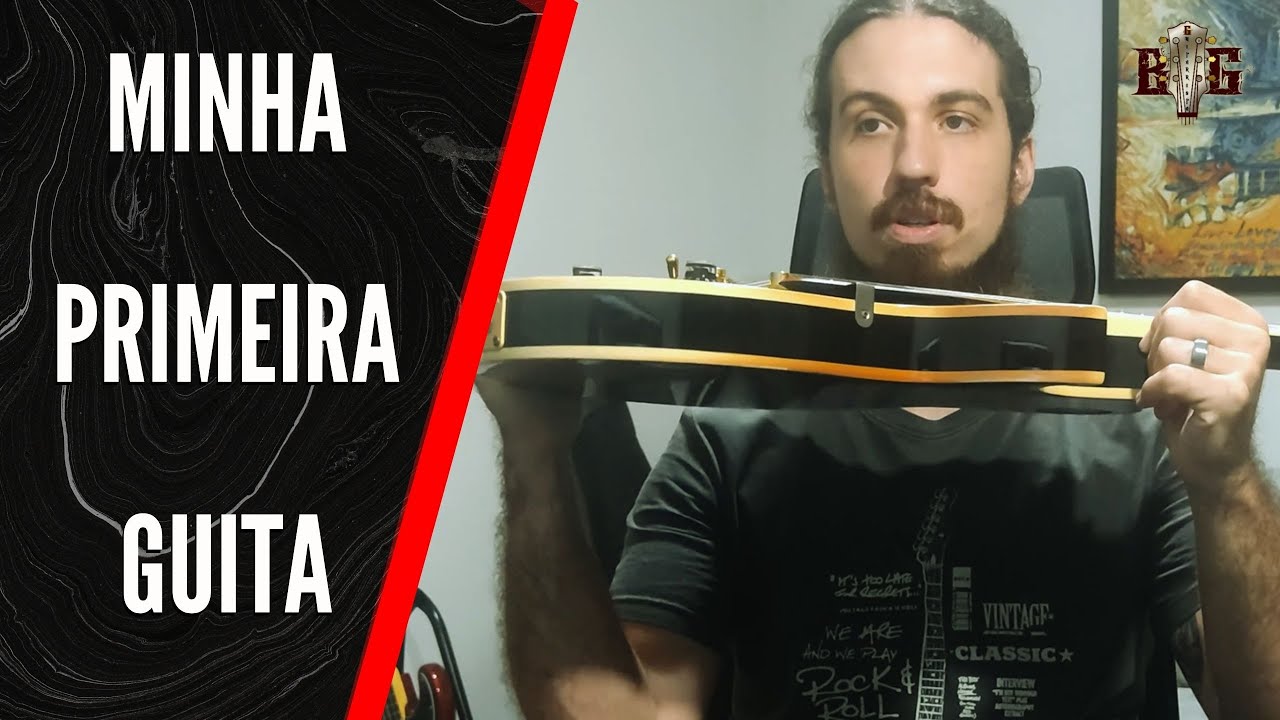 Minha primeira guitarra: SX GG1 (Les Paul) com Review