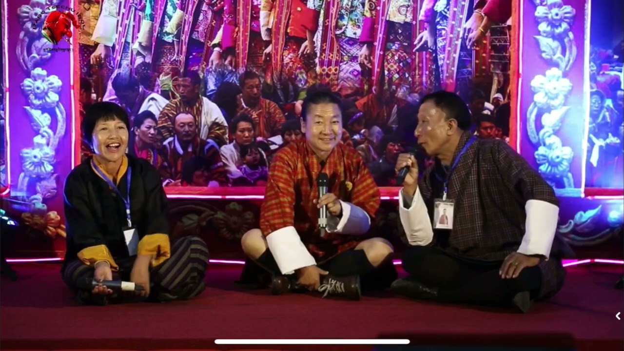 Lozay by Aap Jow and Aum Rinzin at Paro Tshechu Idol|| Lozay || Bhutanese Lozay Part 3