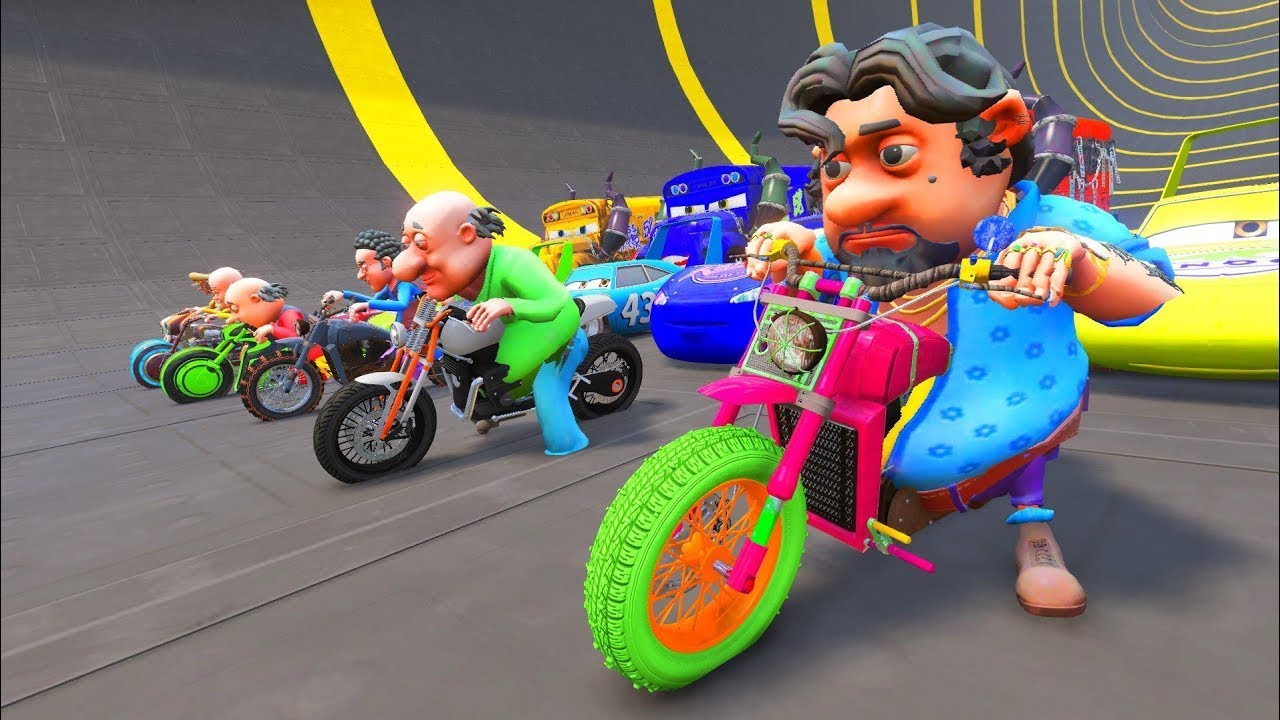 Motu Patlu Impossible Mega Ramp Challenge In Gta 5