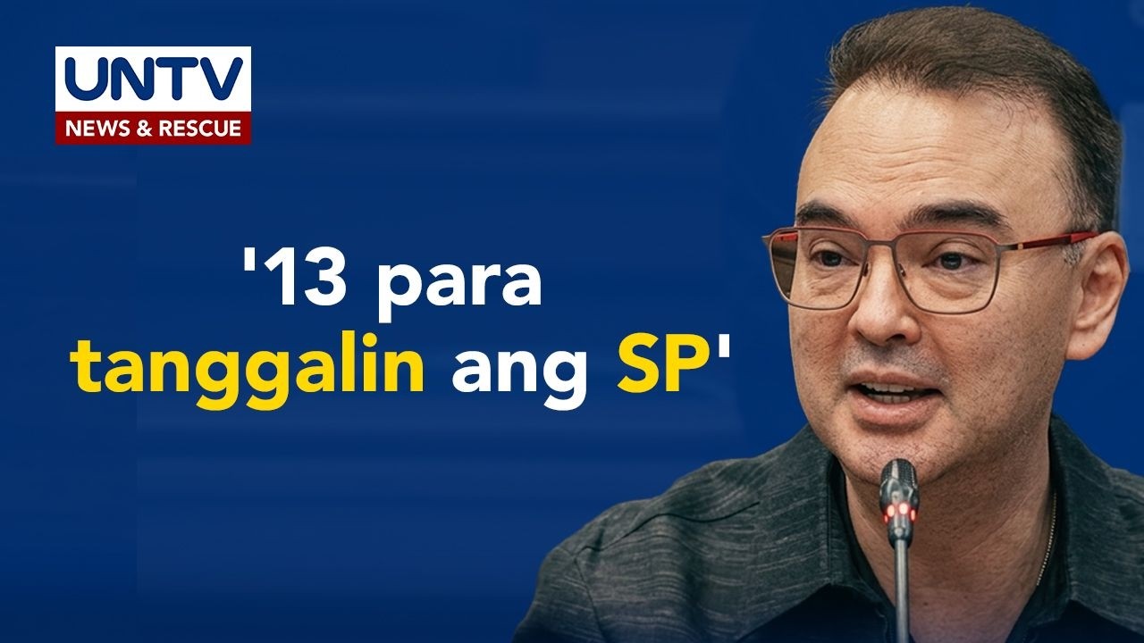 FULL: Sen. Alan Cayetano addressed issues regarding the supposed legitimacy of his Senate Presidency