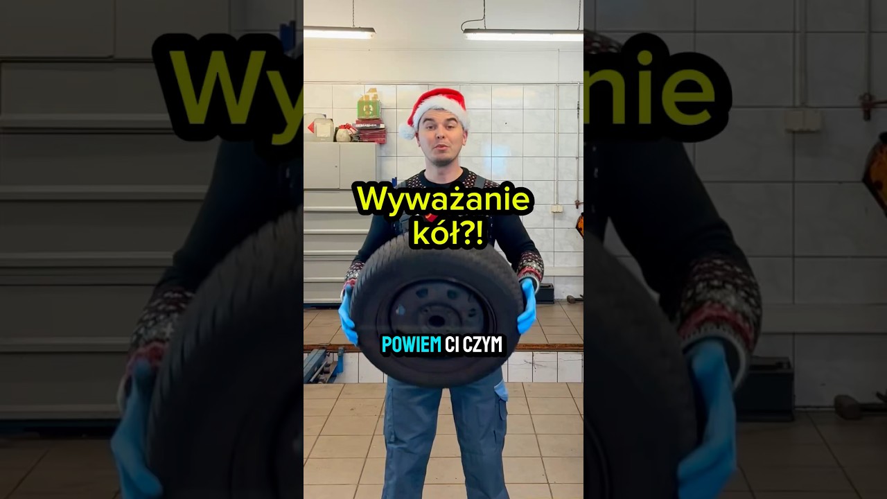 Wyważanie k&oacute;ł - co to? #mechanik #motoryzacja #wulkanizacja #samoch&oacute;d #warsztat #car #opony #mozga