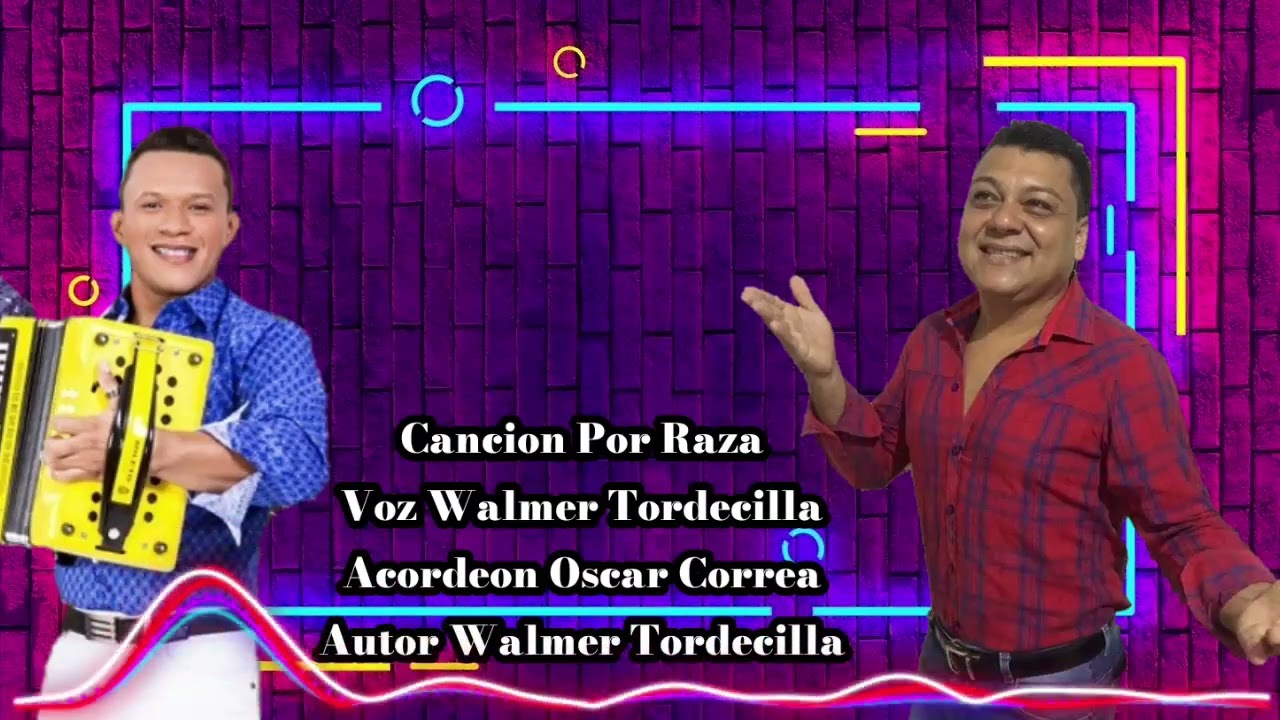 Walmer Tordecilla, Oscar Correa - Por Raza (Audio)