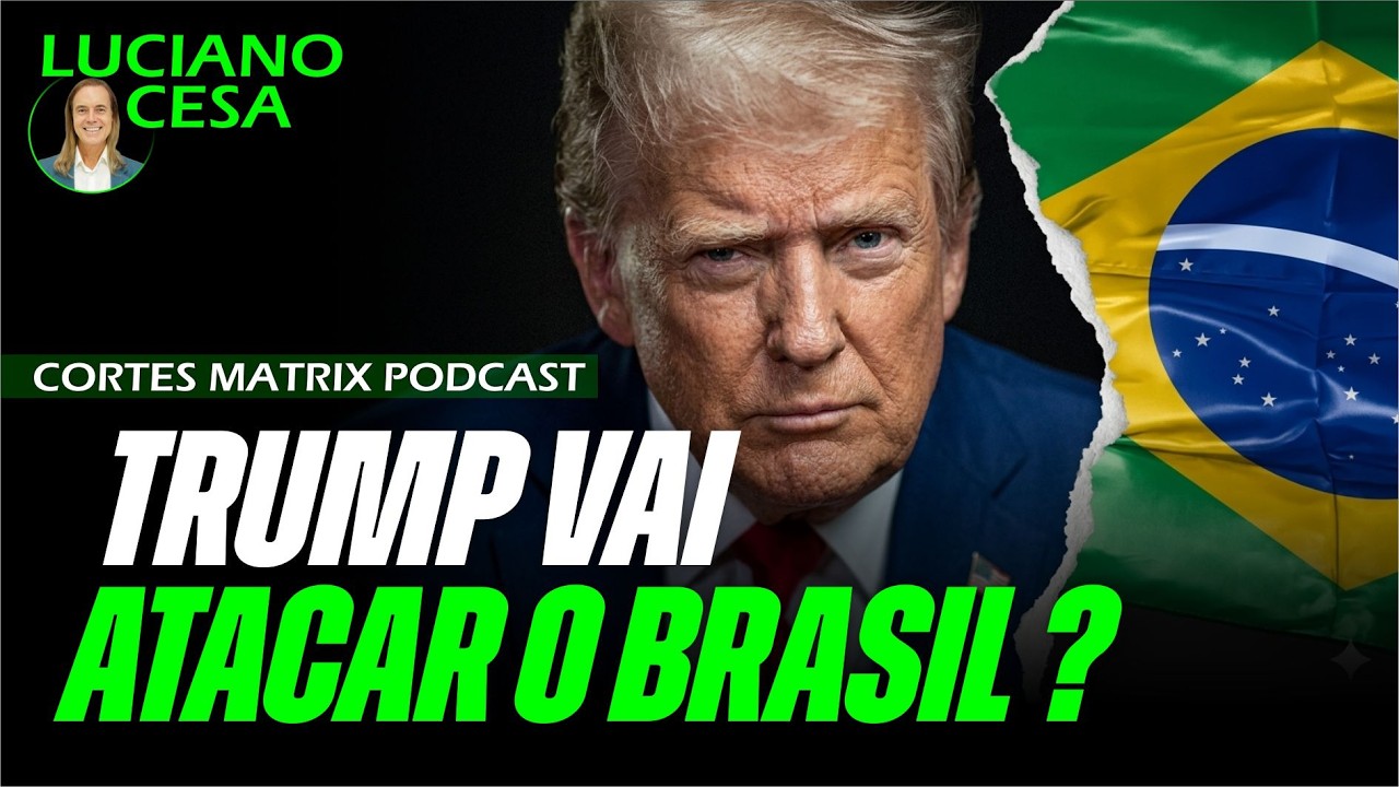 TRUMP VAI ATACAR O BRASIL ? LUCIANO CESA. Compartilhem!