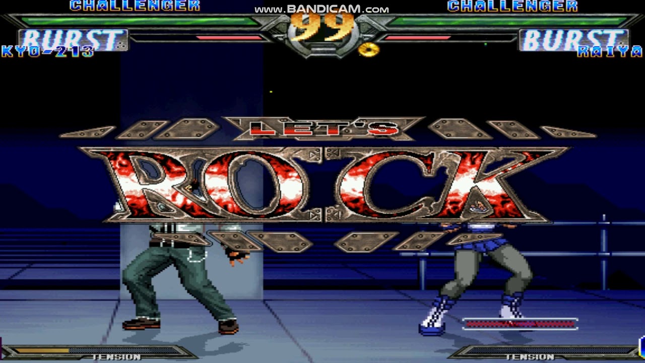 MUGEN: Kyo-213 vs Raiya