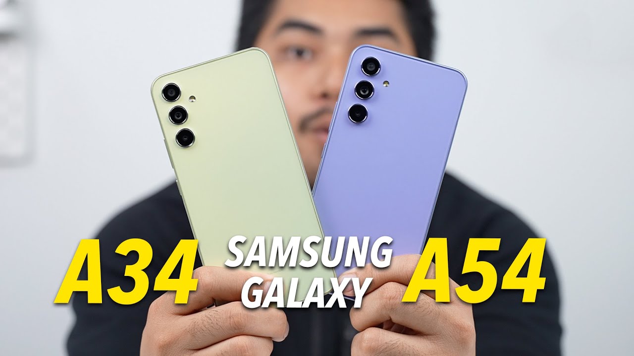 Samsung Galaxy A34 dan A54 5G : Nampak Sama, Tapi Berbeza!