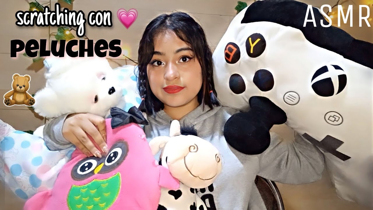 asmr con peluches 🧸