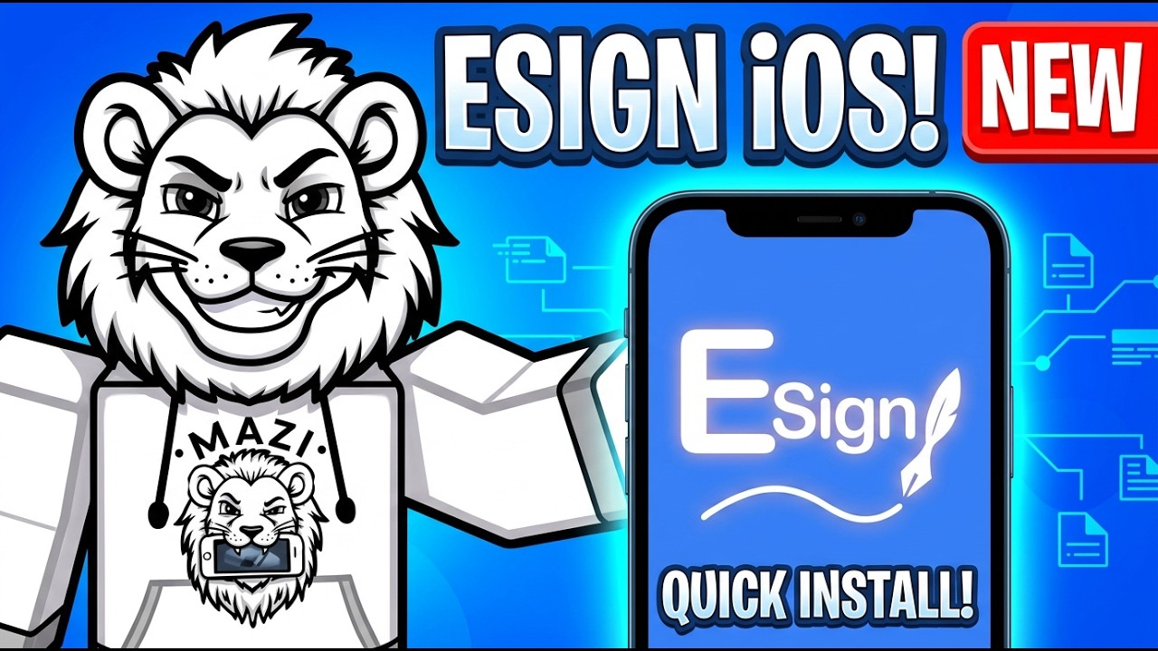 НОВЕЙШИЙ способ установки eSign на iOS! | Установка IPA-файлов на iPhone и iPad без ПК, джейлбрей...