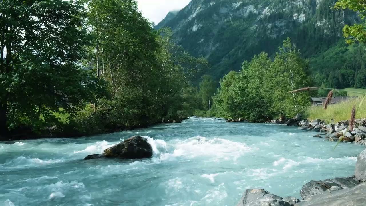 WATER SOUNDS, SWITZERLAND | اصوات الطبيعة السويسرية