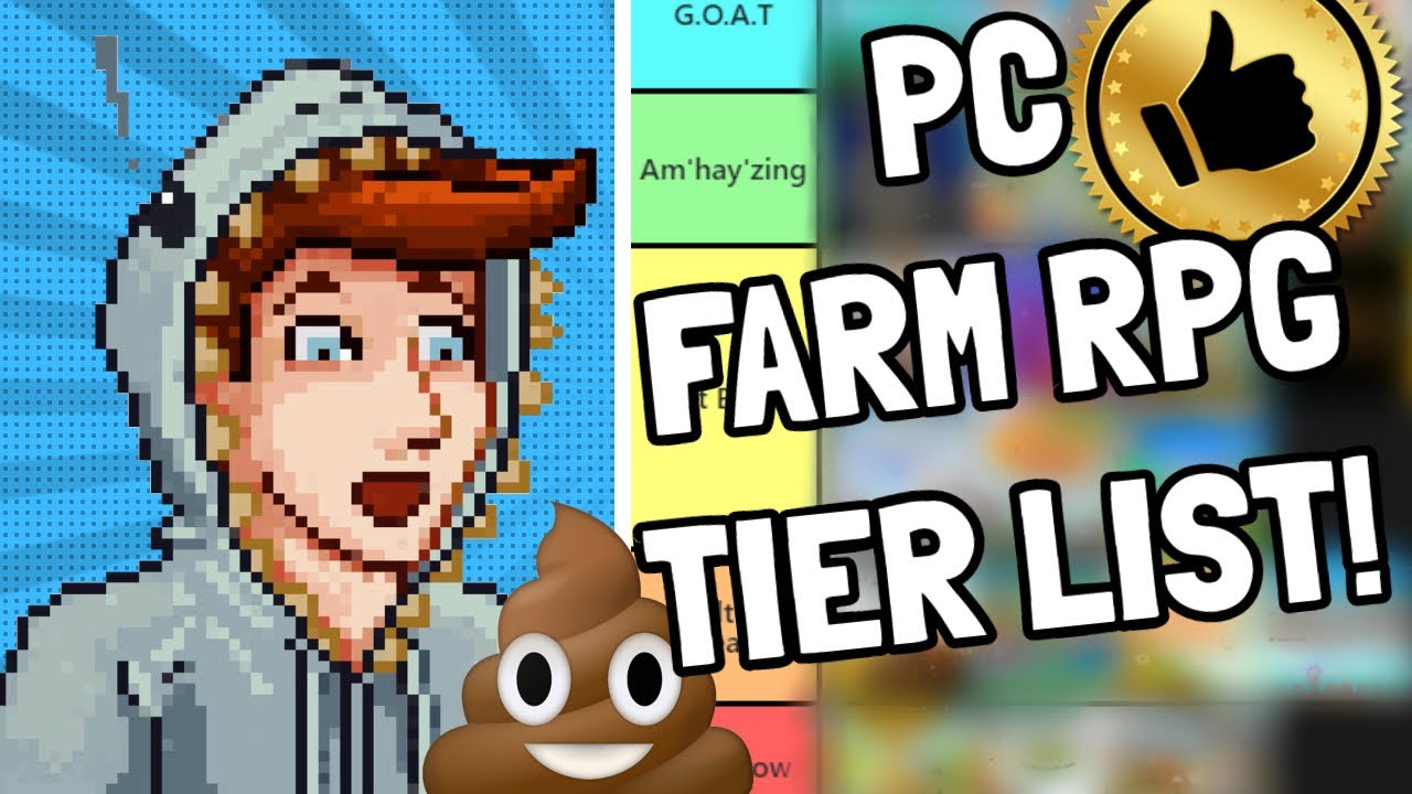 Rating All PC FARM RPG's Using a TIER LIST!!