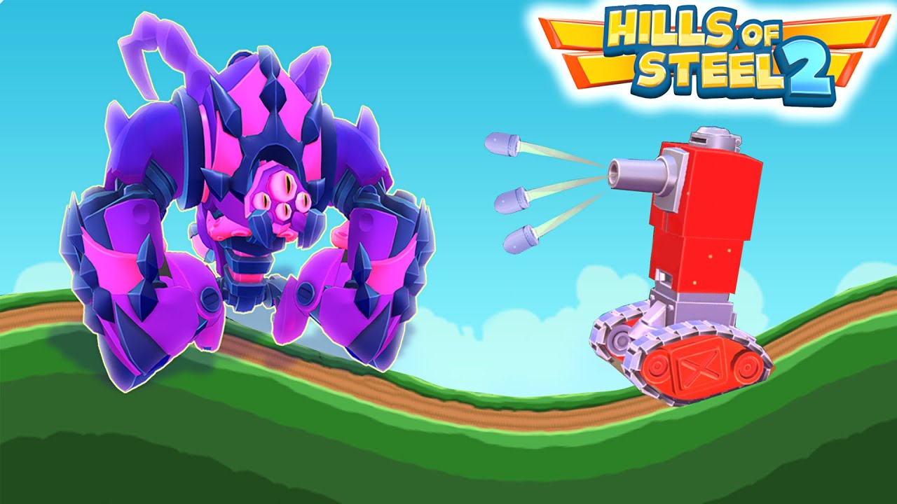 Hills Of Steel 2 - New Tank KONG Walkthrough Game Android Gameplay