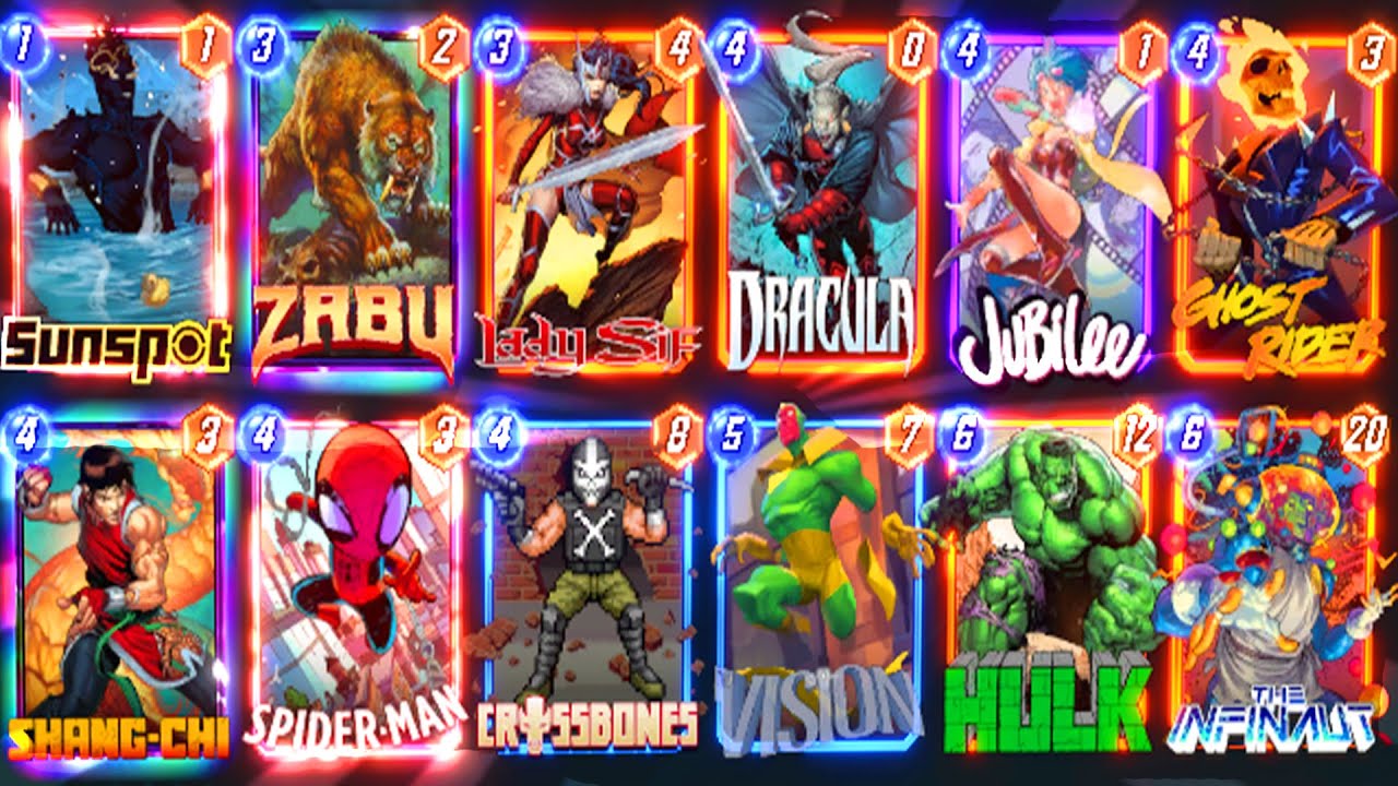 UN NUOVO MAZZO SGRAVISSIMO PER ARRIVARE AD INFINITO (RANK 101) - MARVEL SNAP