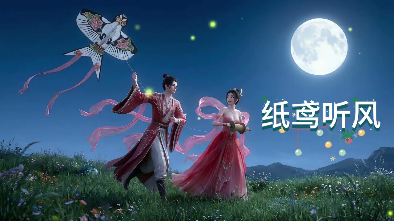 纸鸢听风｜2026新曲｜唯美古风中国风歌曲 🍃 烟雨江南里的思念与重逢 #中国风音乐 #古风歌曲 #国风 #华语流行