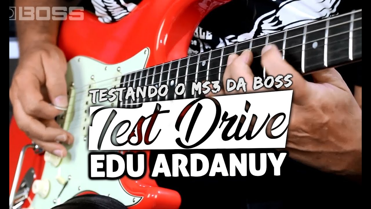 Test Drive c/ pedal da Boss c/ Edu Ardanuy