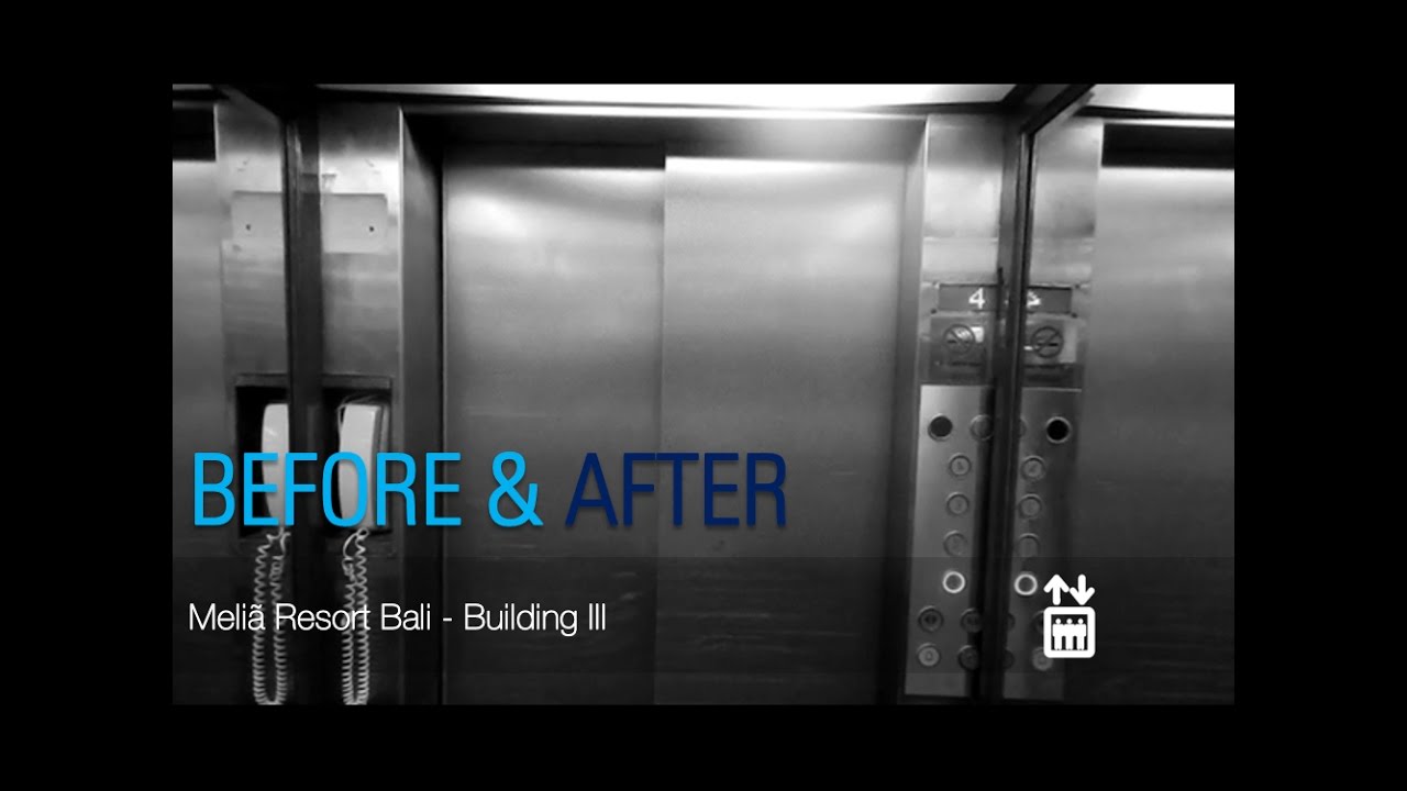 Before & After - Elevators at Paradisus Bali (Building III)