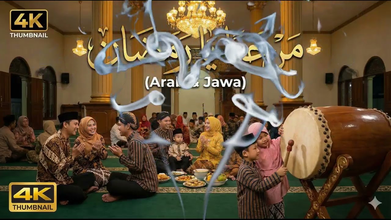 MARHABAN (Gending Ramadhan) 🕌 Sholawat Wus titi wancine, wulan kang mulya.