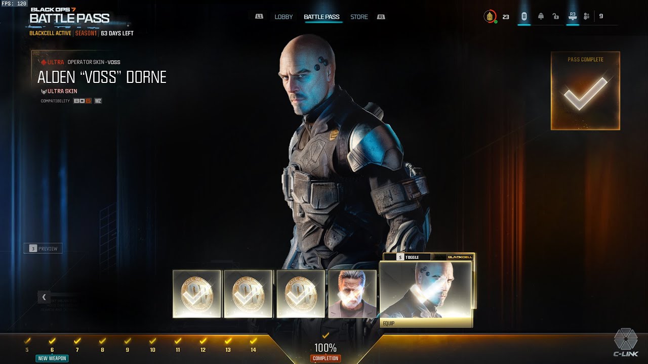 Оперативники и облики боевого пропуска первого сезона Black Ops 7 УТЕЧЕНЫ! (Олден Дорн, Менендес ...