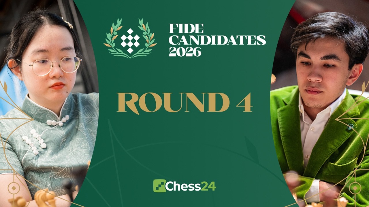 FIDE Candidates 2026: Fabiano, Sindarov & Lagno Look To Preserve Early Lead! Who'll Fight Back? Rd 4