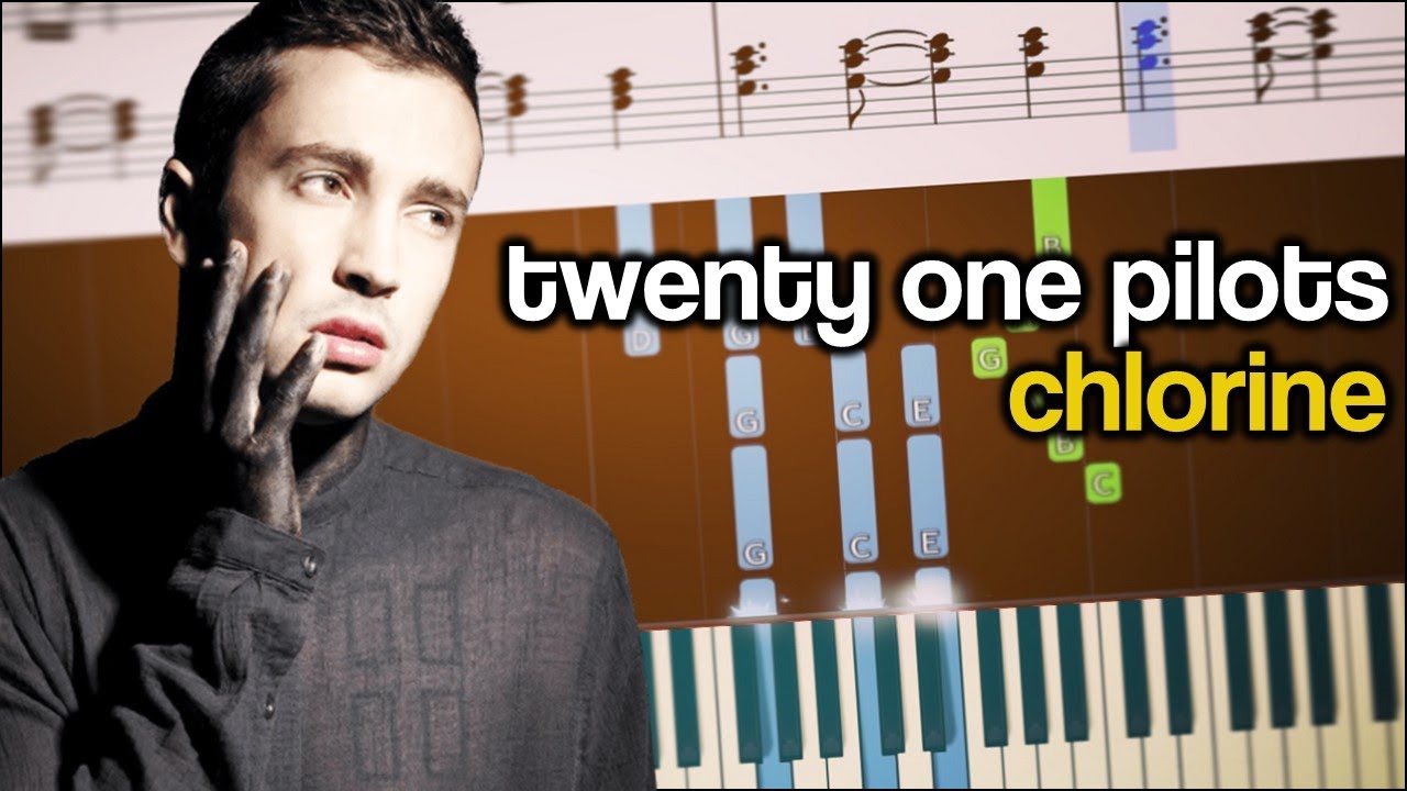 CHLORINE (Twenty One Pilots) - Piano Tutorial + SHEETS