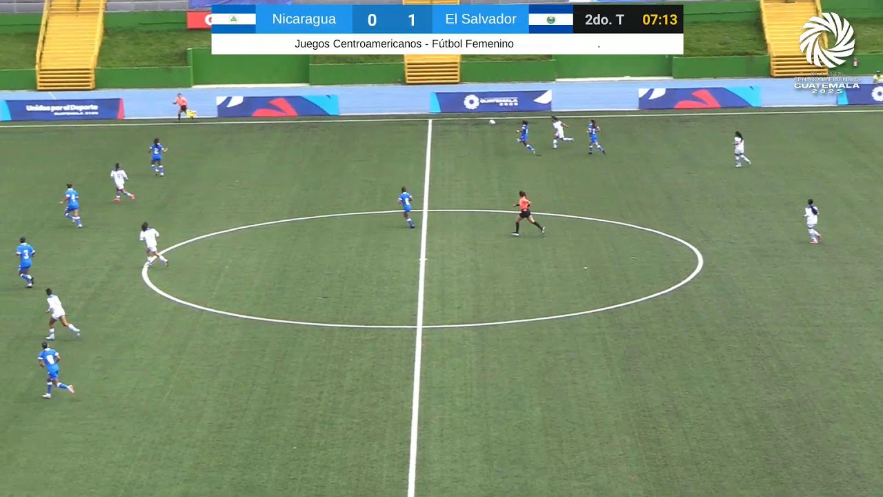 Juegos Centroamericanos - Futbol Femenino - Semifinales - Nicaragua Vs El Salvador