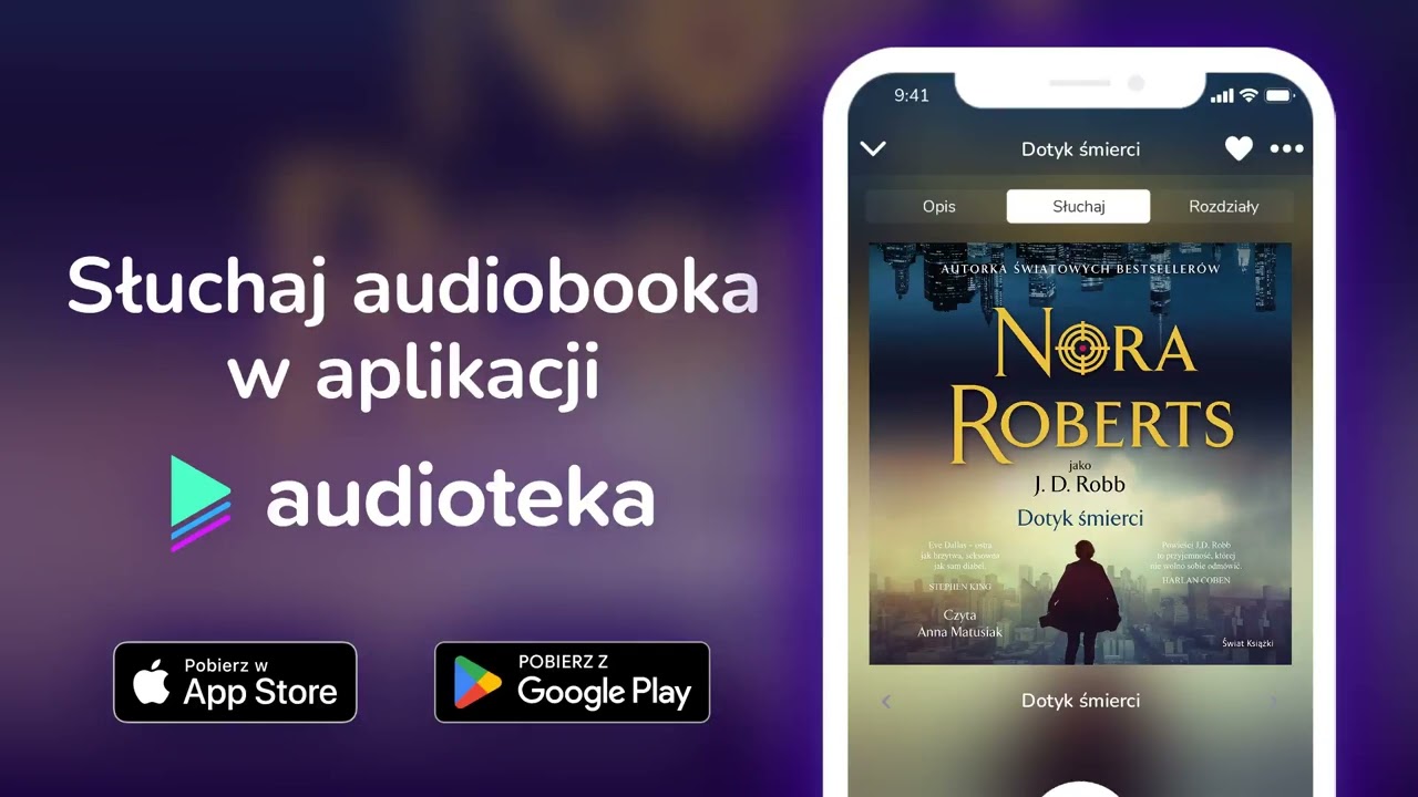 Dotyk śmierci - audiobook |  Nora Roberts (czyta Anna Matusiak)
