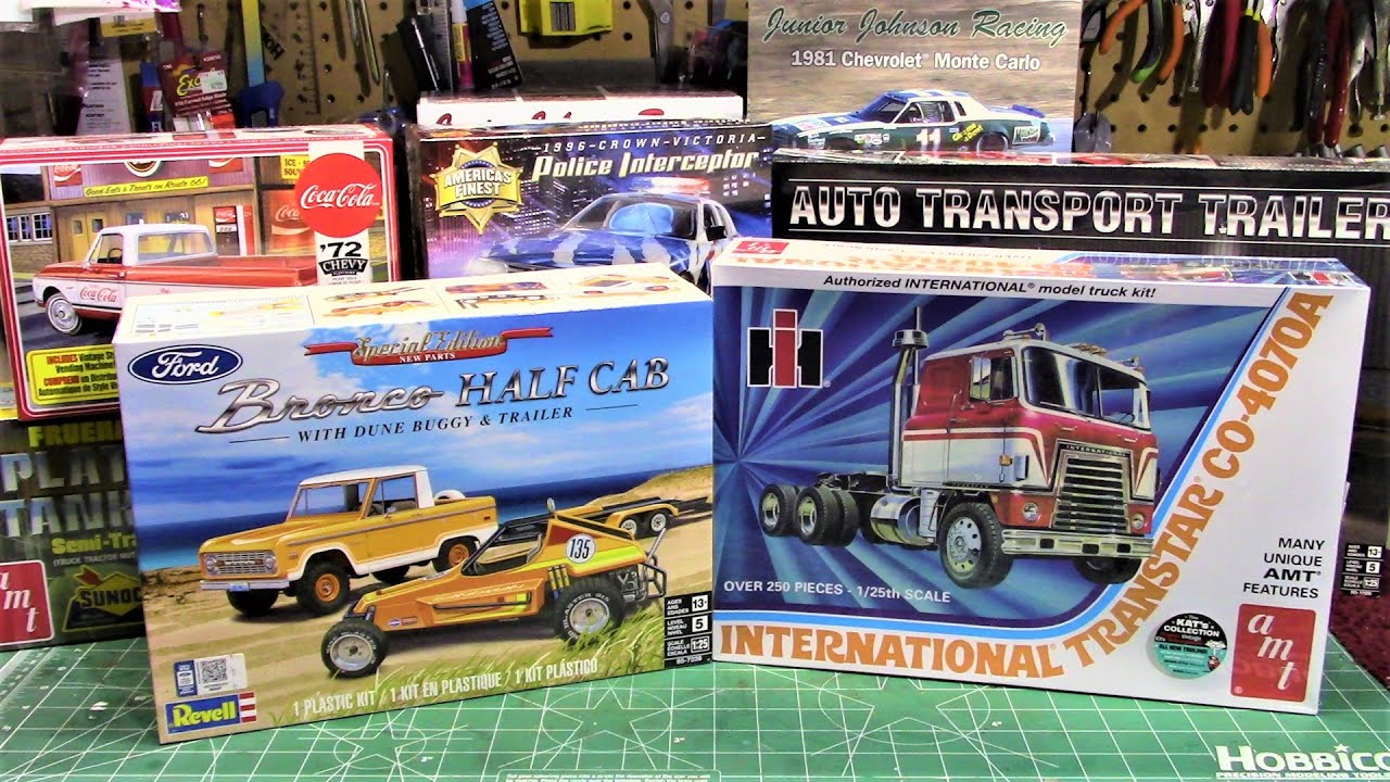 NEW KITS UPCOMING REVIEWS HPIGUYS WORKSHOP AMT REVELL TAMIYA HASEGAWA ICM MPC LINDBERG MAY 2021