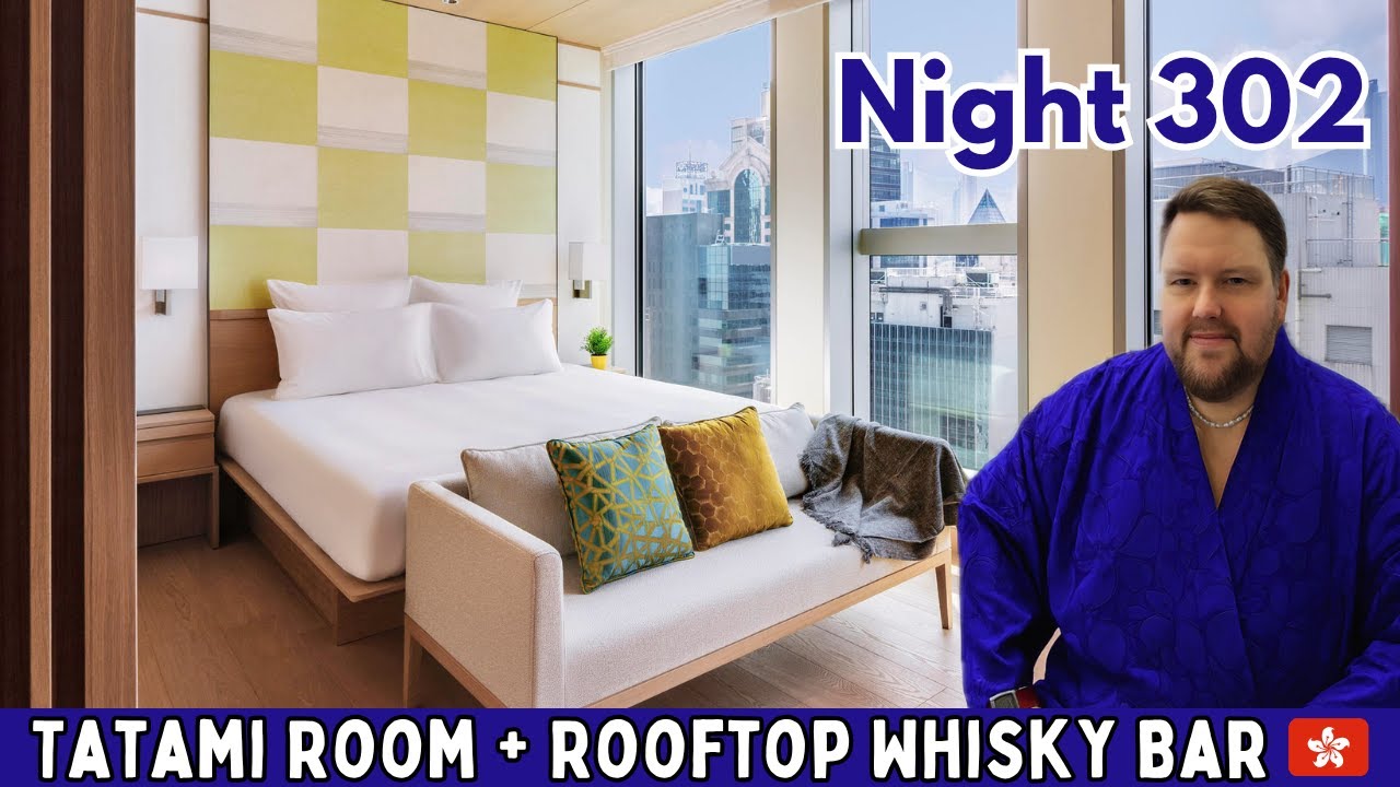 AKI Hotel Hong Kong - MGallery 🇭🇰 Night 302 | Tatami Room, Rooftop Bar & Boutique Luxury Stay