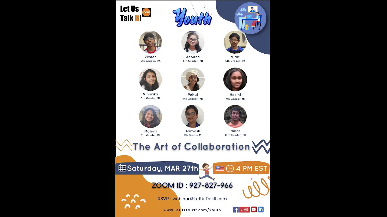 The Art of Collaboration - LetUsTalkIt Youth Webinars