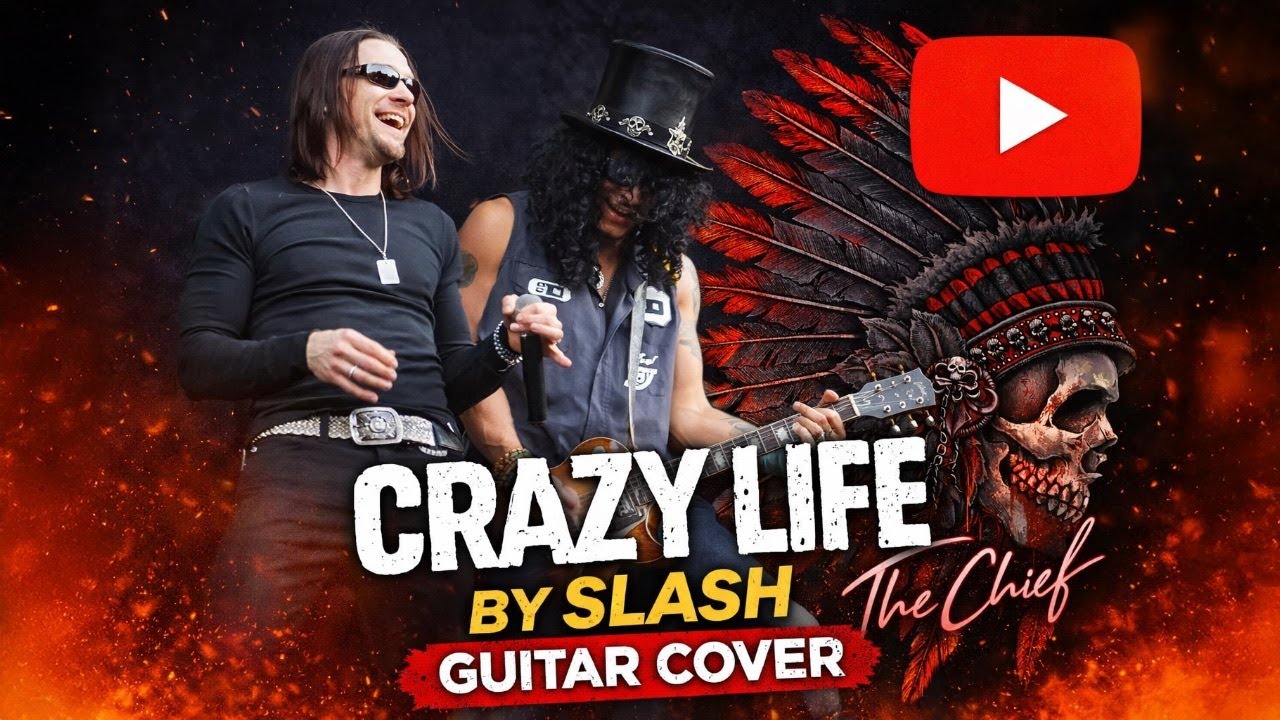 Raw Tone, Great Solo 🔥 | Slash “Crazy Life” Guitar Cover