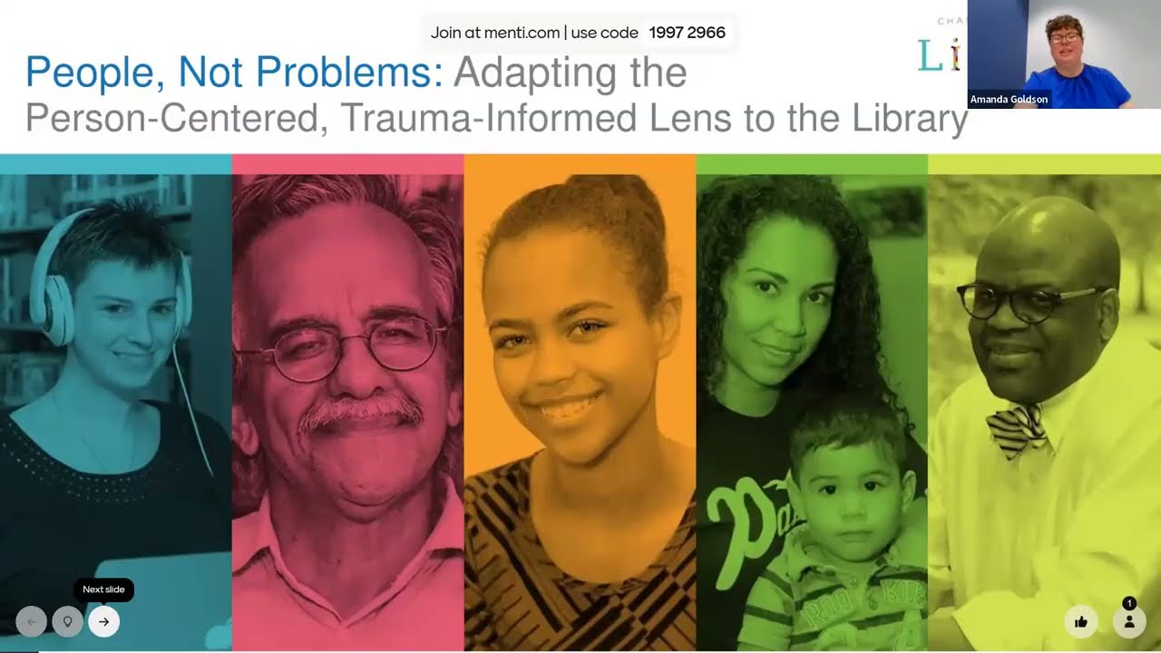 People, Not Problems: Adapting the Person-Centered, Trauma-Informed Lens to the Library