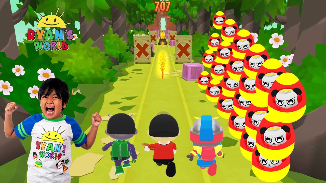 Tag with Ryan - Hero combo Panda 🆚 Ry Glorb Ryan 🆚 Lunchtime Ryan 🆚 Team USA Ryan 