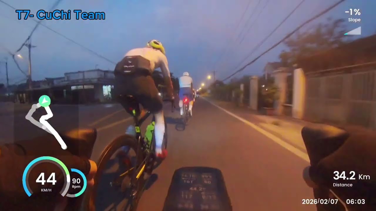 #54cycling Lần đầu theo team Củ Chi