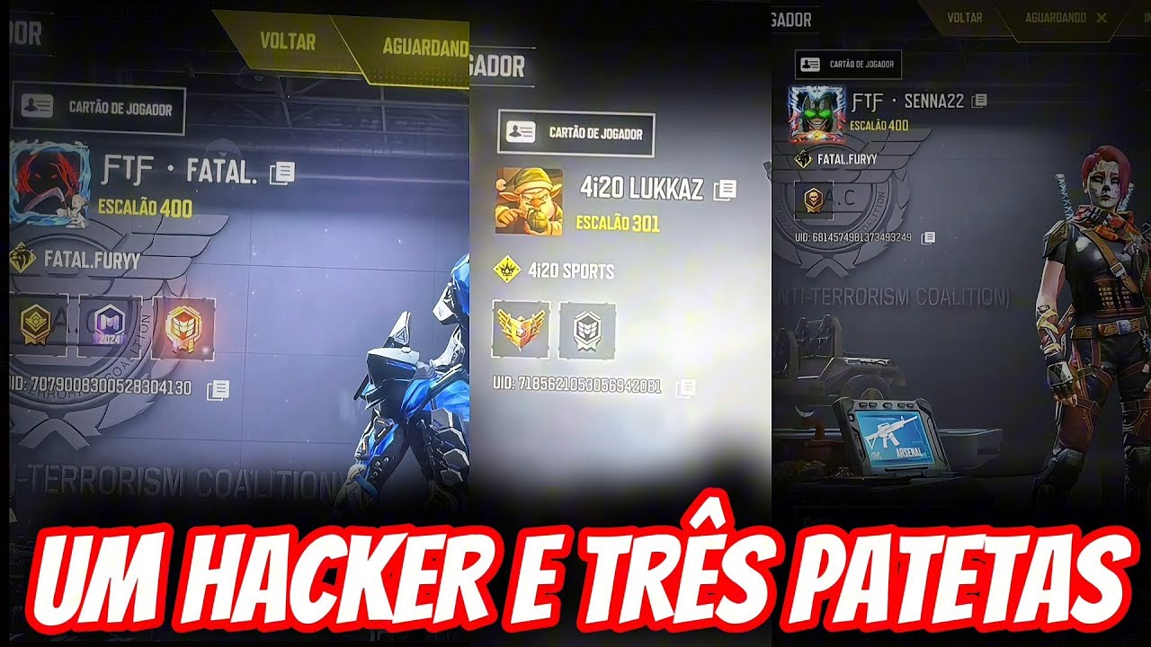 CLAN APROVEITA DE AMIGO HACK PARA HYPAR PATENTE (Call Of Duty Mobile)