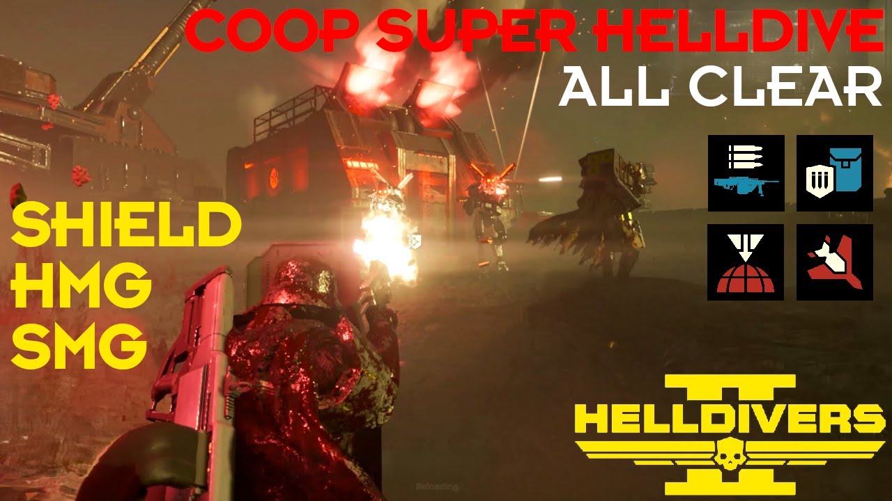 Helldivers 2 // Walking In The Front Door - Automaton Coop Super Helldive Lvl 10 - All Clear