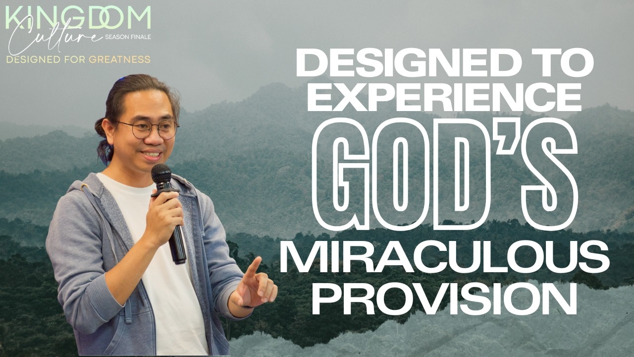 Designed to Experience God's Miraculous Provision | 1 Kings 17:7-16 | Mags Mangila | Jan. 18, 2026