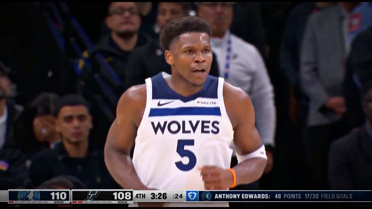 Anthony Edwards Is Breaking the League’s Rules