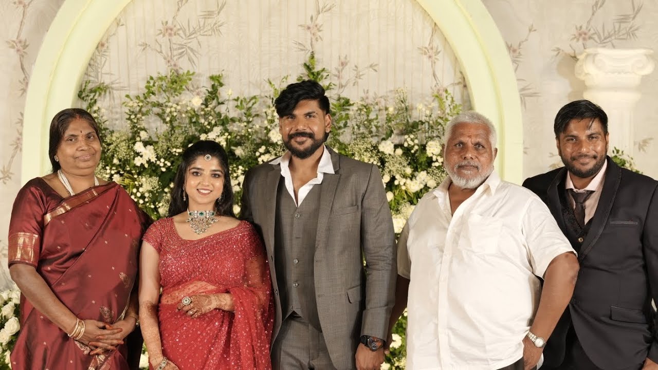 Shanthi Aravindaraman Engagement Reception Video
