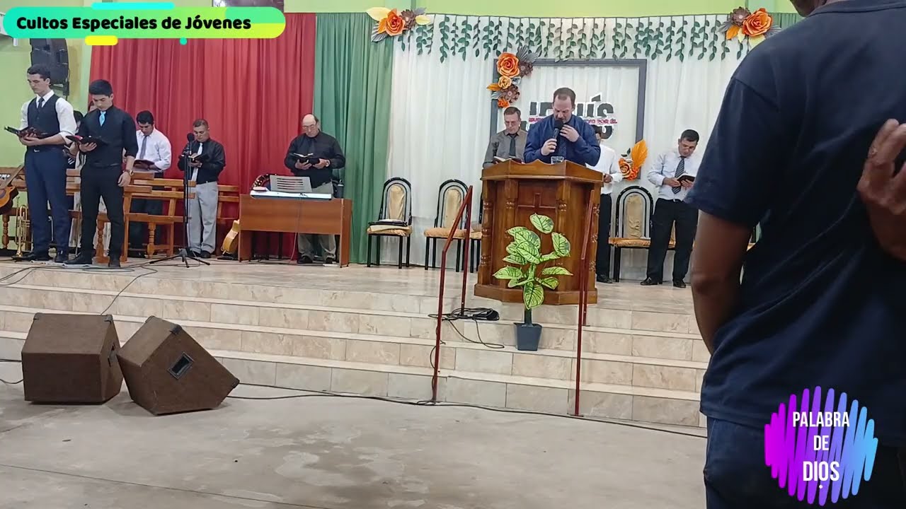 Predi. Hno Omar - ICCE - B&deg; S. Antonio (Charata Chaco) - Culto especial de Jovenes🎶