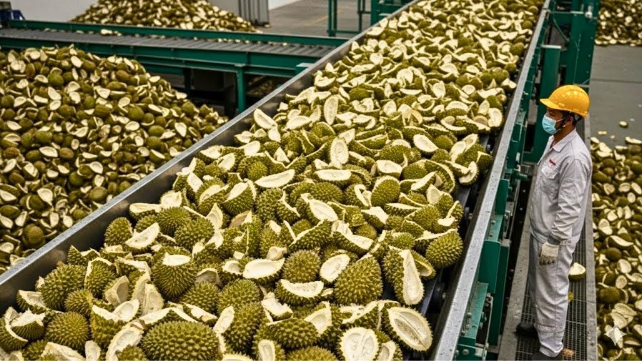 Durian Shell Biochar Pellets: You Won’t Believe This Factory Turns Spiky Waste Into Clean Fuel