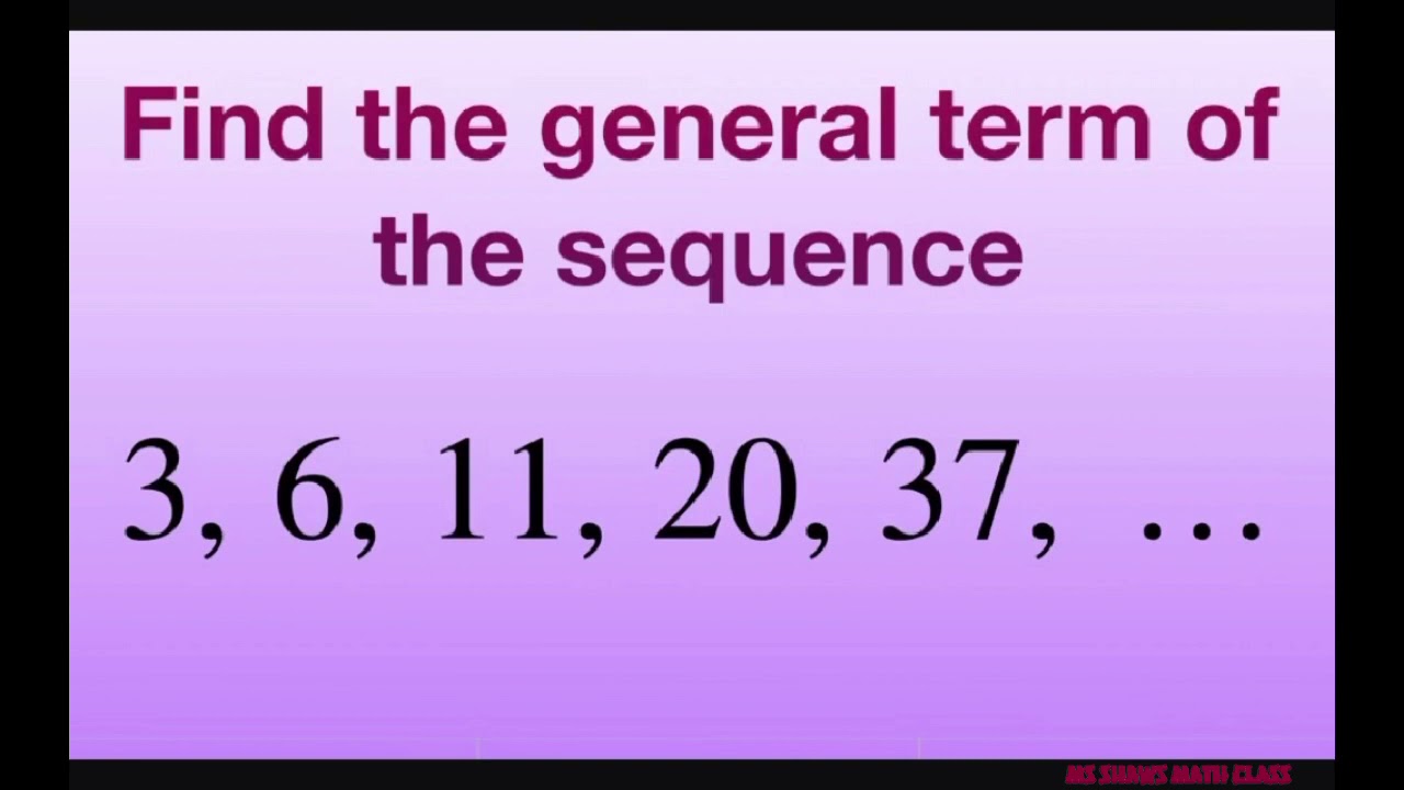 Find the general term of the sequence {3, 6, 11, 20, 37 , …}. Explicit formula