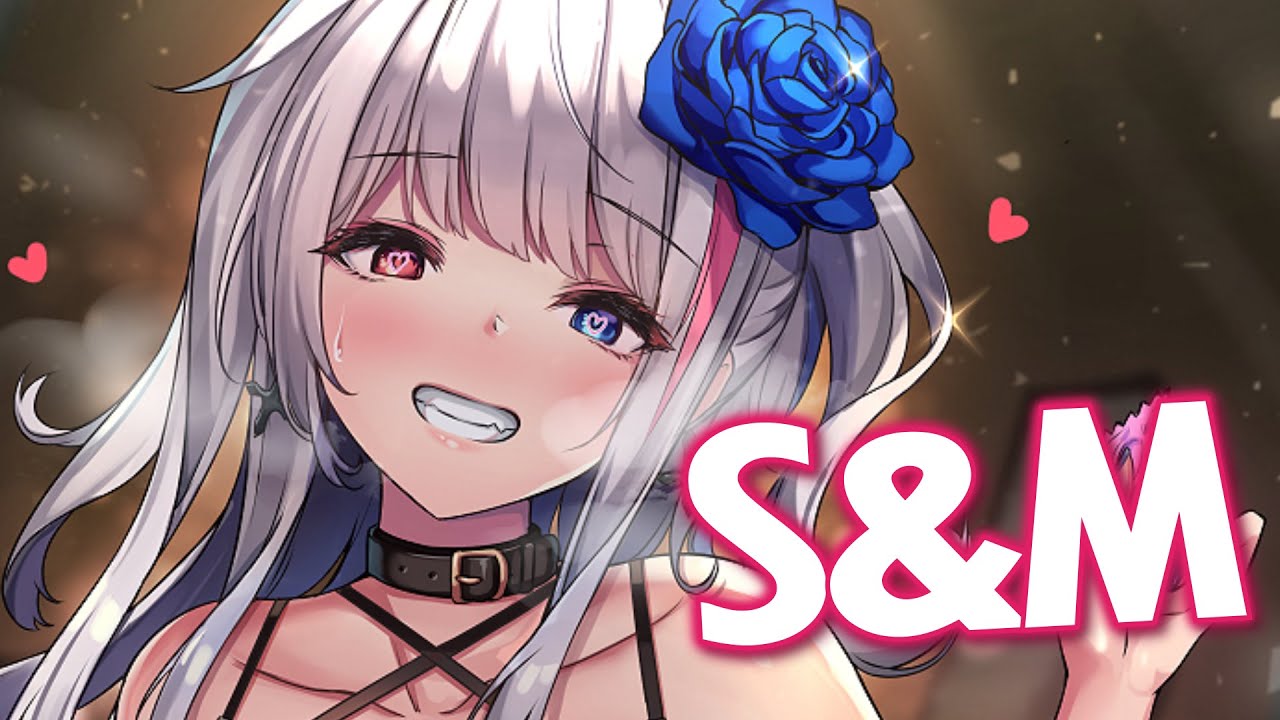 Nightcore - S&M (Lyrics)