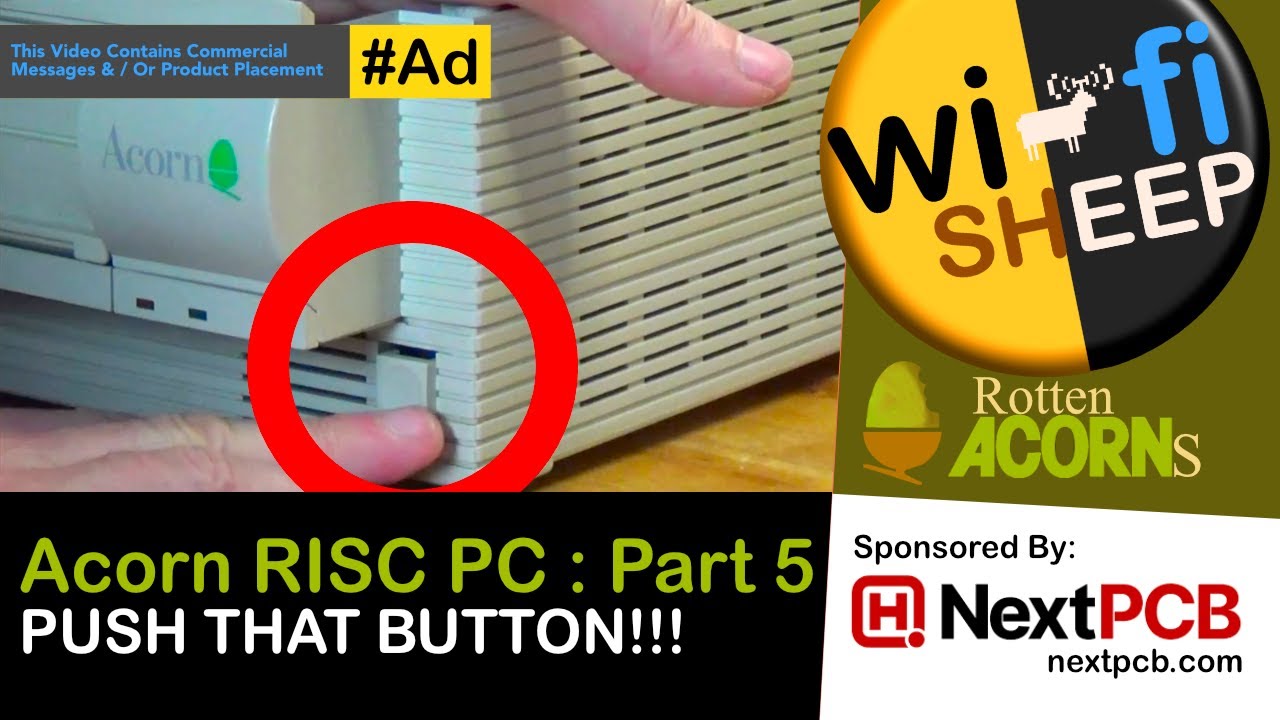 #Acorn #RISCPC: Часть 5 — Нажмите эту кнопку!!!