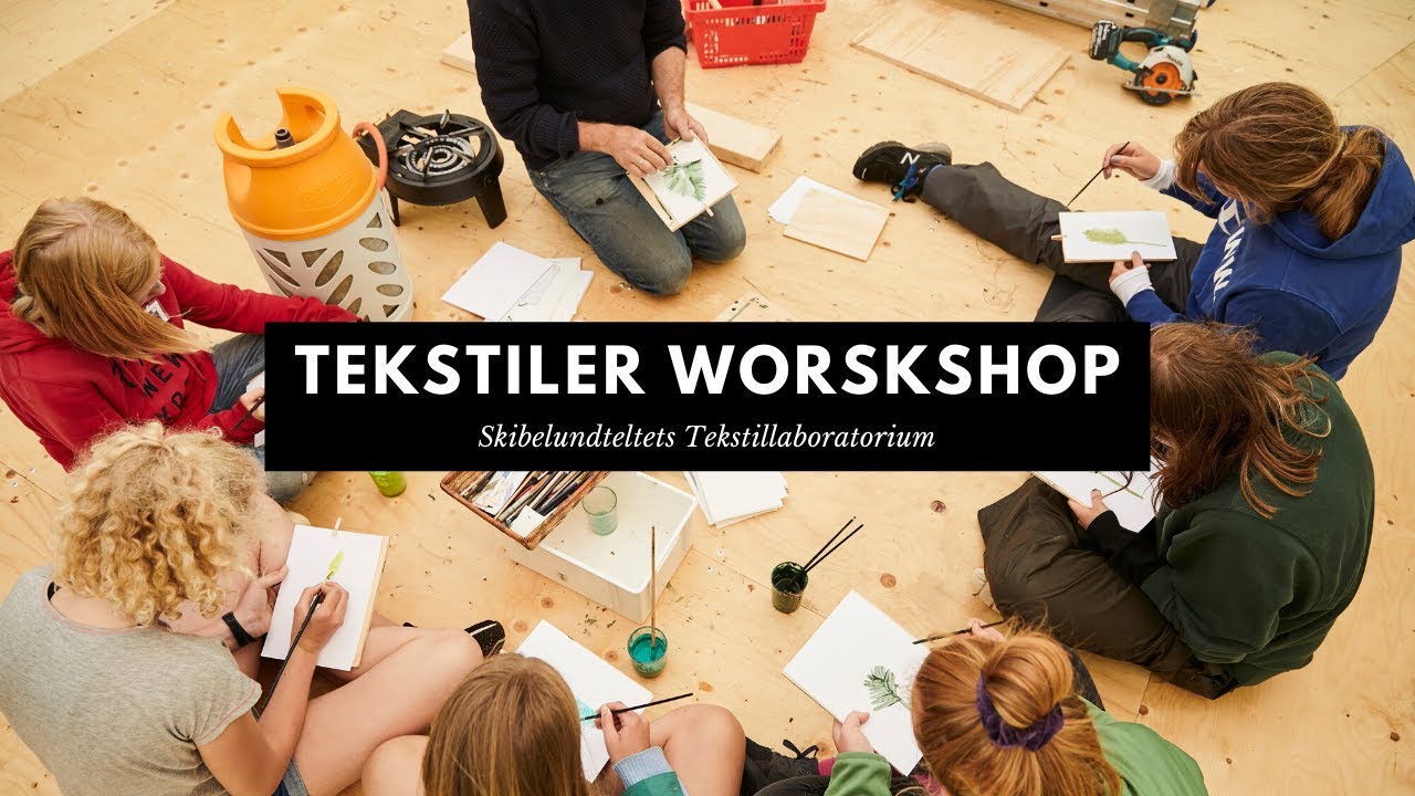Tekstiler - workshop i Deep Forest Art Land