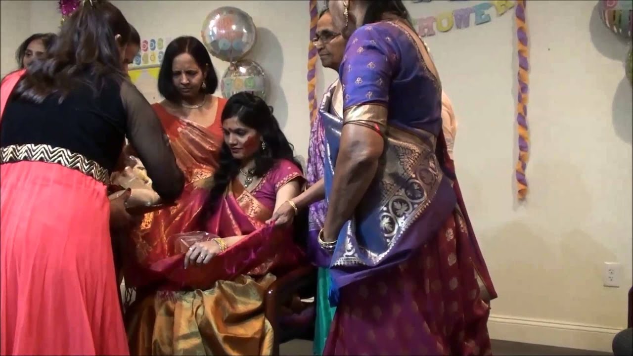 Dayna Baby Shower Vidhi as per Indian culture