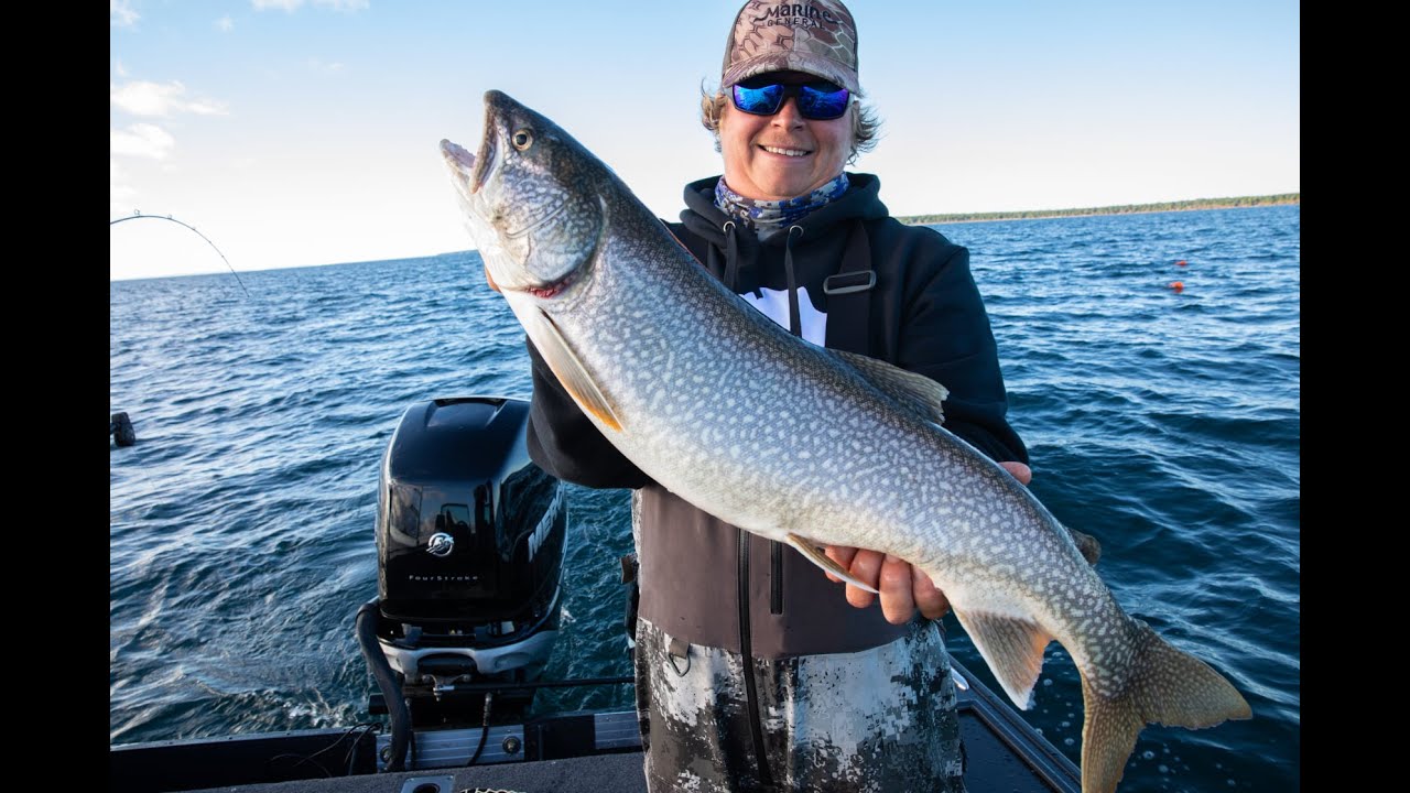 Trolling for Apostle island Lake Trout!