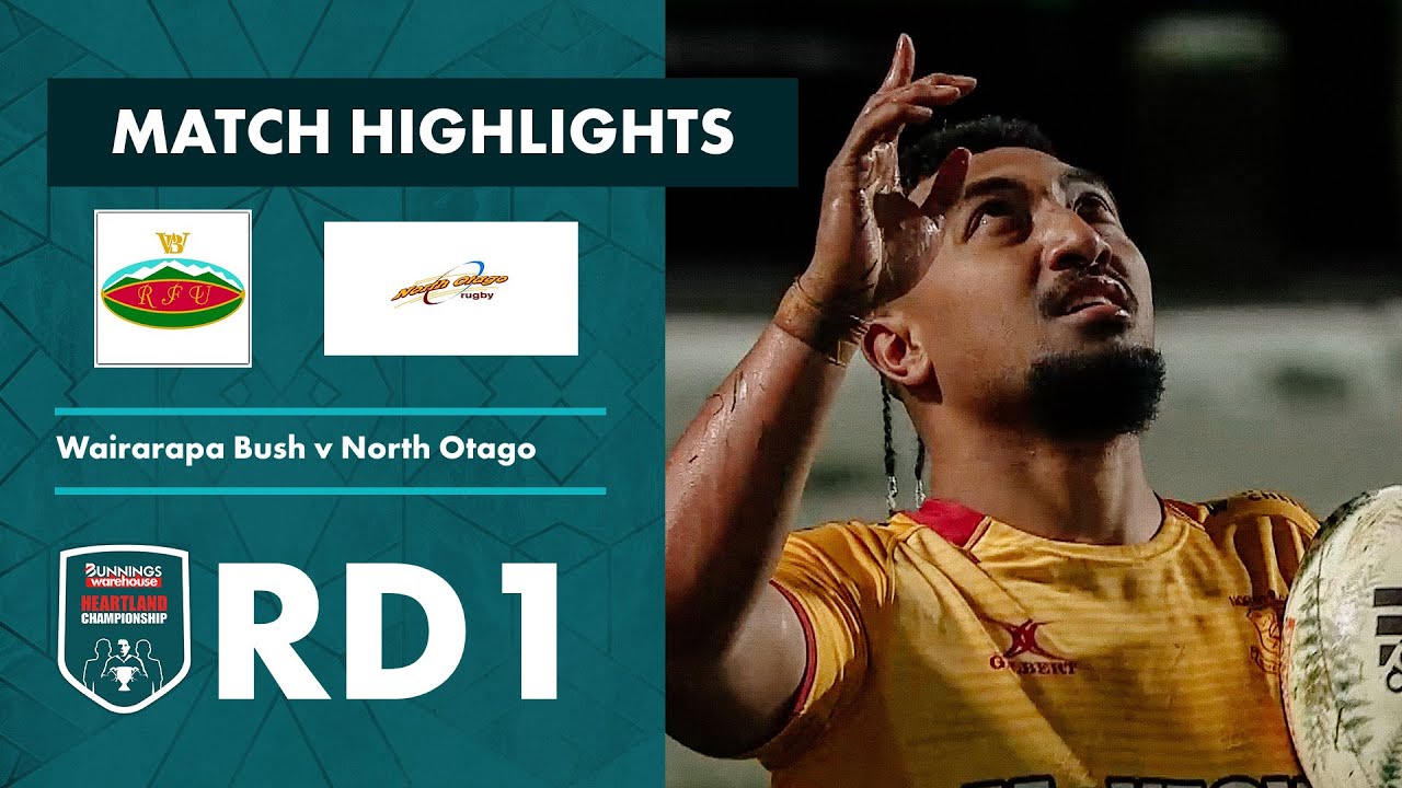 Round 1 Highlights | Wairarapa Bush v North Otago | 2022 Bunnings Heartland Championship