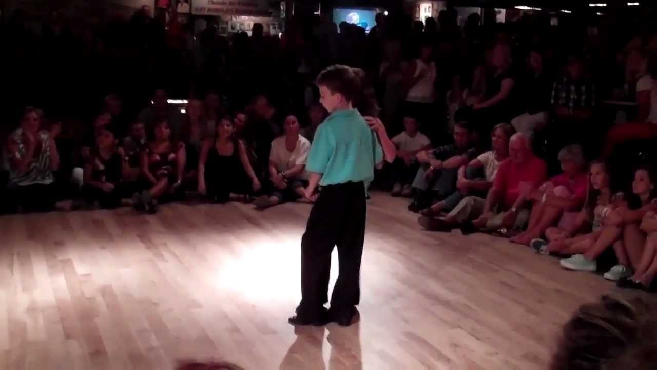 Ethan Alban and Karsyn Folds  at Fat Harold's Labor Day Contest